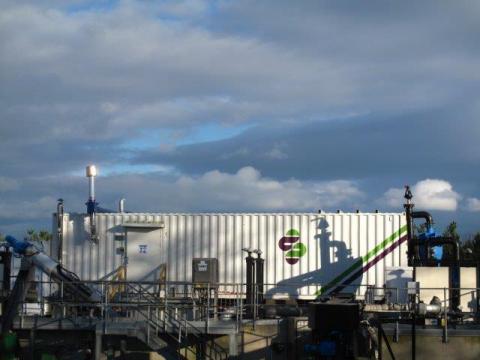 ACT's SRS™ installation in a WWTP (Wastewater Treatment Plant) in Dunbar, Scotland (Photographer: Ohad Reinhartz)