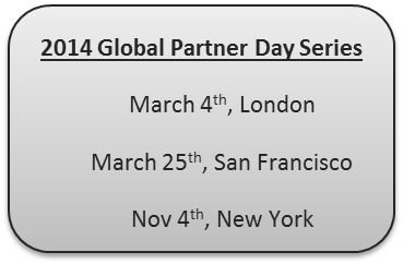 2014 Global Partner Day Series (Graphic: Business Wire)