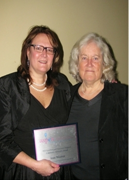 Ann Weaver pictured with Lyn Howard at Clinical Nutrition Week (Photo: Business Wire)