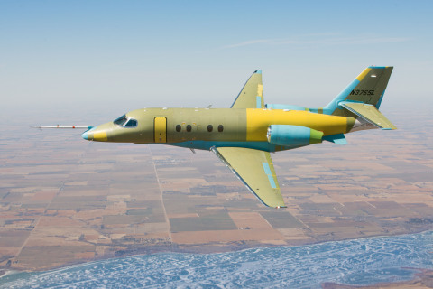 Cessna's Citation Latitude completes successful first flight. (Photo: Business Wire)