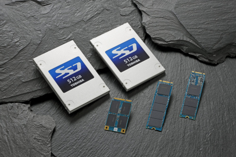Toshiba "HG6 series" client SSDs using 19nm second-generation NAND process technology (Photo: Business Wire)