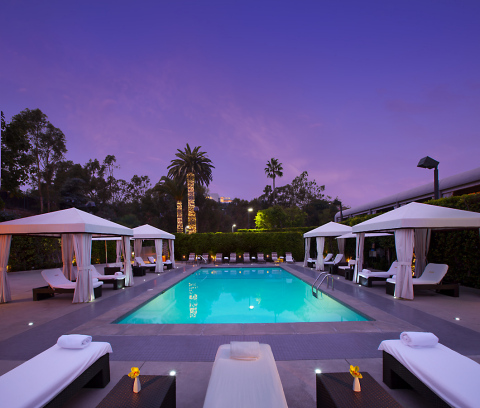 Luxe Sunset Boulevard Hotel in Los Angeles, California. (Photo: Business Wire)