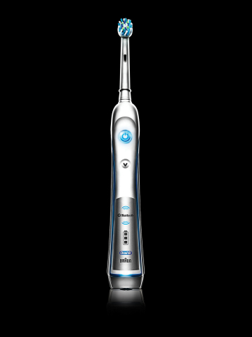 As the world’s first available interactive electric toothbrush, the Oral-B® SmartSeries™ with Bluetooth® 4.0 Connectivity works with the Oral-B® App to provide smarter and more personalized brushing routines. (Photo: Business Wire)