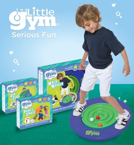 Canadian families can now bring home a piece of The Little Gym experience as the brand's first line of active toys are now available at Target Canada stores. The Little Gym toys, including Maze Mover, Air Cube, and PartyChute, emphasize physical development, imaginative play patterns, and experiential learning. (Photo: Business Wire)