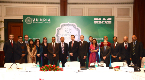 Delegates at USIBC's International Tax Symposium in New Delhi. (Photo: Business Wire)