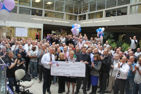 Granite's CEO and Over 410 Others Go Bald to Support Cancer Research Company Raises More Than $2.1 Million for Dana-Farber (Photo: Business Wire)