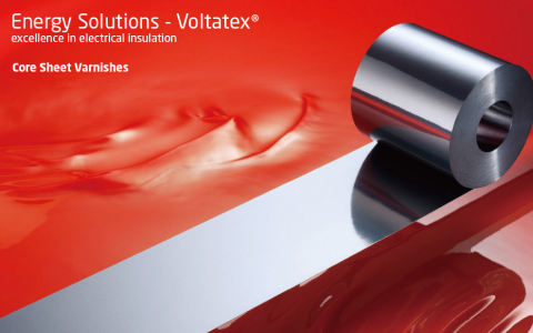 Voltatex Core Sheet Varnishes (Graphic: Business Wire)