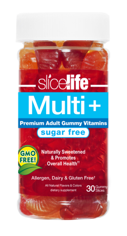 Slice of Life® Sugar Free Multi+ Gummy Vitamin for Adults (Graphic: Business Wire)