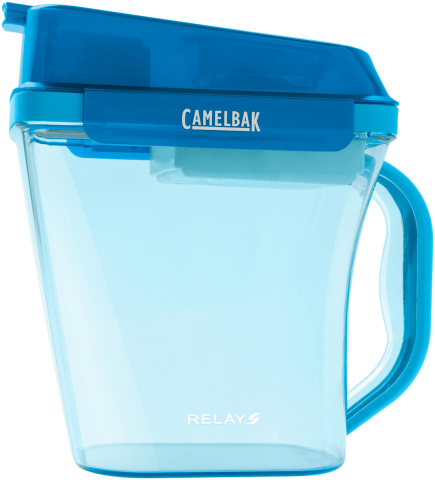 CamelBak Relay is available nationwide in three colors: Aqua, Clear/Charcoal, and Purple. MSRP $36.99. (Photo: Business Wire)