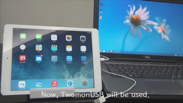 TwomonUSB user guide. TwomonUSB is a supporting application that changes a tablet into a dual monitor when it is connected with a PC.