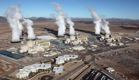 For the 22nd consecutive year, Palo Verde Nuclear Generating Station was the nation's largest power producer, generating 31.4 million megawatt-hours in 2013. With this milestone, Palo Verde remains the only U.S. generating facility to ever produce more than 30 million megawatt-hours in a year - an operational accomplishment the plant has achieved on nine separate occasions. Arizona Public Service Co. is the operator and largest owner of Palo Verde. (Photo: Business Wire)