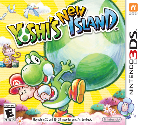 Yoshi's New Island launches on the portable Nintendo 3DS system on March 14. The game includes new features like massive Mega Eggdozers, inventive transformations with unique controls and a two-player multiplayer mode. (Photo: Business Wire)