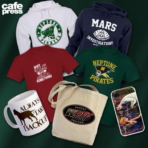 Veronica Mars Fan-Designed Gear Available on CafePress (Photo: Business Wire)