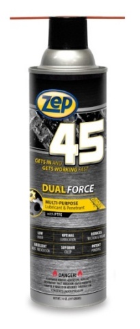 Zep Inc.'s New Dual-Action Penetrant/Lubricant, Zep 45 DualForce, is compliant in all 50 States (Photo: Business Wire)