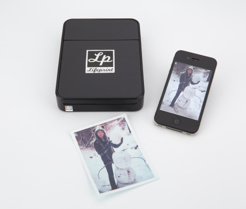 LifePrint is a portable and wireless photo printer for your smartphone. (Photo: Business Wire)