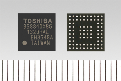 Toshiba: The industry's first interface bridge IC converting 4K ultra HD video stream from HDMI(R) to MIPI(R) CSI-2 (Photo: Business Wire)