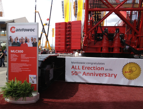 All Crane takes first order of MLC300 at CONEXPO-CON/AGG 2014 (Photo: Business Wire)