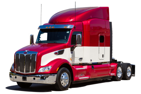 Peterbilt Truck Model 579 in Diamond Red (Photo: Business Wire)