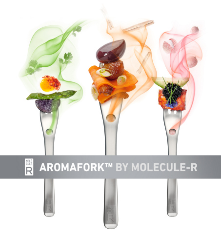 AROMAFORK tricks your mind and changes the way you perceive flavors! (Photo: Business Wire)