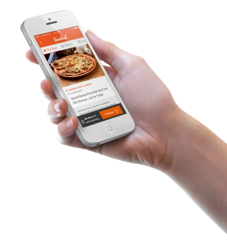 www.LiveDeal.com is the world's first deal engine... a real-time, online marketplace that connects consumers with local restaurants. (Photo: Business Wire)