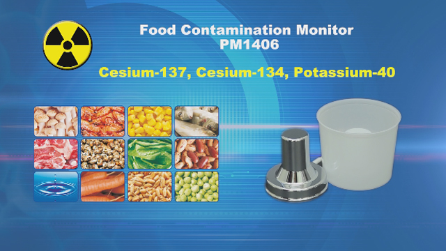 Food radiation measurement system PM1406 - How does it work?