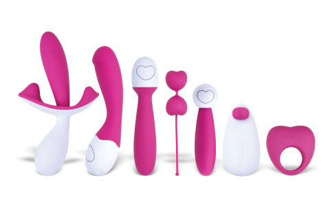 OhMiBod's line of Red Dot award winning Lovelife vibrators

(Photo: Business Wire)