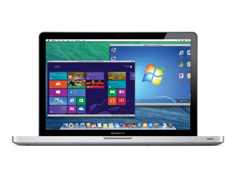 Parallels Desktop for Mac software lets you run Windows 7, Windows 8 and OS X Mavericks simultaneously on a Mac without rebooting. (Photo: Business Wire)