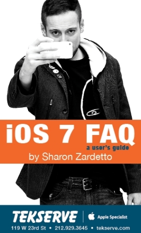 Tekserve's iOS 7 FAQ booklet. (Graphic: Business Wire)