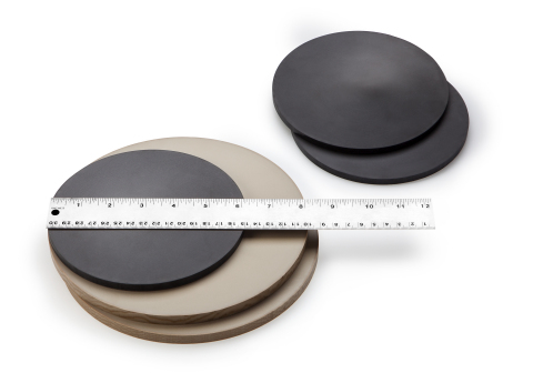 Large diameter carbon/glass fiber PEEK stock shape products from Quantum Polymers enable manufacturers in the oil and gas, CPI and semiconductor industries to quickly meet demanding requirements. (Photo: Business Wire)