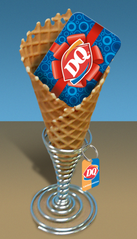 Signature Dairy Queen® Waffle Cone Holders (Photo: Business Wire)