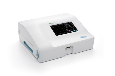 The Welch Allyn CP 150™ ECG offers flexible report formatting, intuitive design and functionality in addition to administering patient tests and managing information via a touch-screen, color display. (Photo: Business Wire)