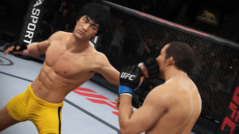 Bruce Lee in EA SPORTS UFC launching June 17, 2014  (Photo: Business Wire) 
