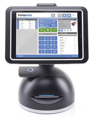 The PowaPOS T25, an all-in-one tablet-based POS series that integrates all industry-leading features in an attractive, space-saving form factor. (Photo: Business Wire)