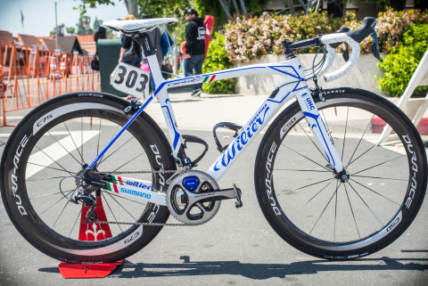 UnitedHealthcare Pro Cycling Team Bicycle with Pioneer Power Meter System (Photo: Jonathan Potter)