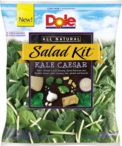 DOLE® Kale Caesar™ Kit combines powerfully nutritious greens with wildly popular Caesar taste. (AP Photo/Dole Fresh Vegetables)