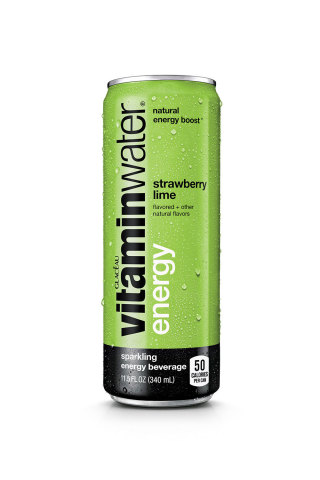 The makers of vitaminwater introduce vitaminwater energy, featuring a natural energy boost from gree ... 