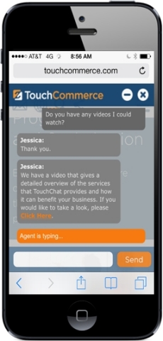 Innovative transparent chat window
(Photo: Business Wire)