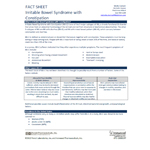 IBS-C Fact Sheet