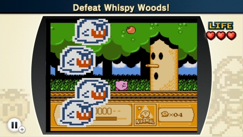 Kirby is caught between several Mario enemies and his foe – Whispy Woods. (Photo: Business Wire)