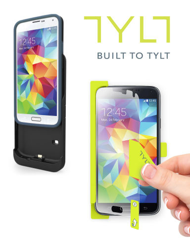 Two common frustrations among smartphone users are installing screen protectors and keeping devices charged. New Galaxy S5 owners can avoid these frustrations with the easy installation of TYLT's ALIN and the charging convenience of the ENERGI Sliding Power Case.

(Photo: Business Wire)