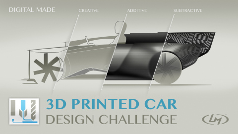 New 3D-Printed Car Design Challenge by Local Motors (localmotors.com/challenges) (Graphic: Business Wire)