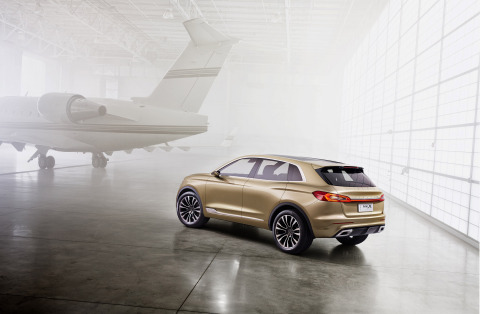 The Lincoln Motor Company unveiled the MKX Concept at Auto China in Beijing. The MKX Concept hints at a global sport utility vehicle that will become the third of four all-new Lincoln vehicles due by 2016. (Photo: Business Wire)