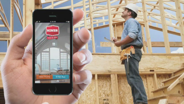 Hines's industry leading mobile application for construction customers.