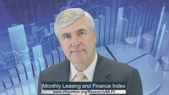 ELFA President & CEO William G. Sutton, CAE, presents Q1 2014 findings of the Monthly Leasing and Finance Index (MLFI-25).