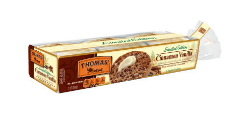 Thomas' is introducing its flavor of the year: Cinnamon Vanilla English Muffins (Photo: Business Wire)