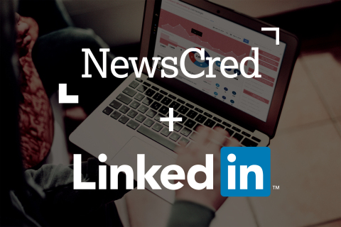 NewsCred and LinkedIn Bring World-Class Content to Brands Through Certified Content Partner Program (Graphic: Business Wire)
