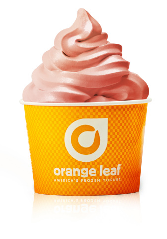 Orange Leaf Frozen Yogurt's Newest Flavor: Dairy Free Pink Lemonade (Photo: Business Wire)