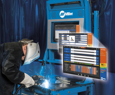 The new LiveArc(TM) reality-based training system is designed to recruit, screen, train and manage welding trainee performance - all via a live welding arc. (Photo: Business Wire)
