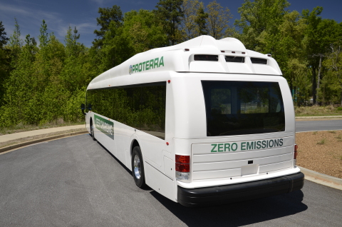 The Future of Transit: Offering six times the fuel economy of diesel, Proterra's all-electric bus recently set a record for the most miles driven in a day by an EV transit bus.
(Photo: Business Wire)