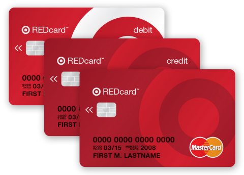 In this photo released by Target, prototypes of new chip-enabled Target REDcards cards are shown. Target and MasterCard announced an agreement that will enable Target's entire REDcard portfolio to be protected by Chip-and-PIN technology starting in 2015. The REDcard portfolio includes proprietary Target debit and credit cards in addition to Target-branded VISA cards, which will move to MasterCard as part of the announcement. (Photo: Business Wire)